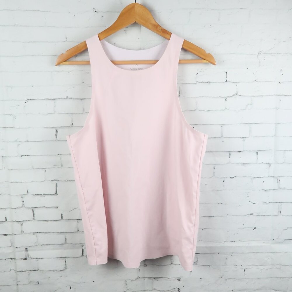 SWEATY BETTY PINK RACERBACK TANK TOP SIZE SMALL